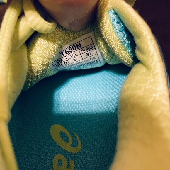 ASICS GEL NIMBUS 18 Womens Grey Turquoise Lime Womens Running Shoes - Picture 12 of 14